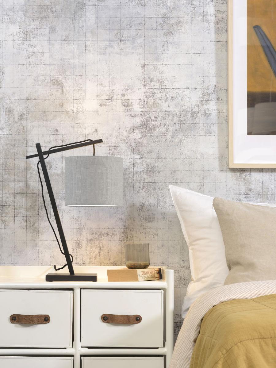 Andes Bamboo Linen Table Lamp - Image 46