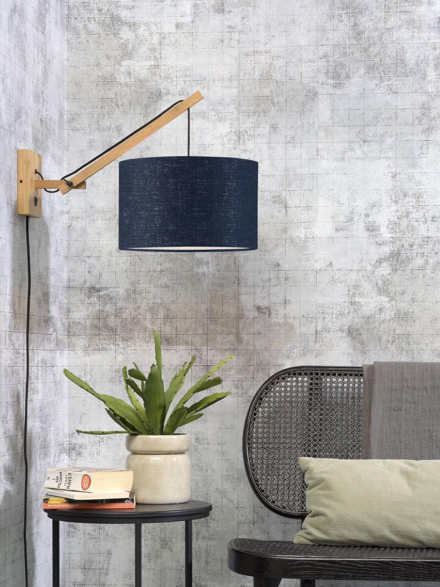 Andes Bamboo Linen Wall Arm Light - Image 17