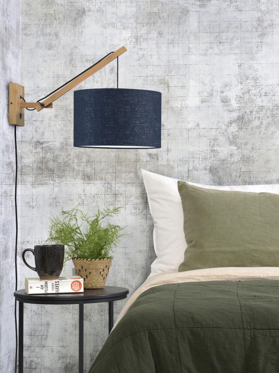 Andes Bamboo Linen Wall Arm Light - Image 18