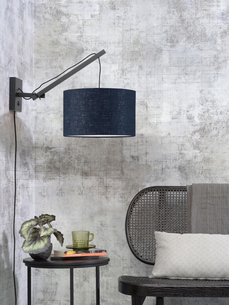 Andes Bamboo Linen Wall Arm Light - Image 35