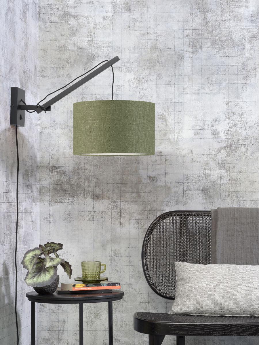 Andes Bamboo Linen Wall Arm Light - Image 39