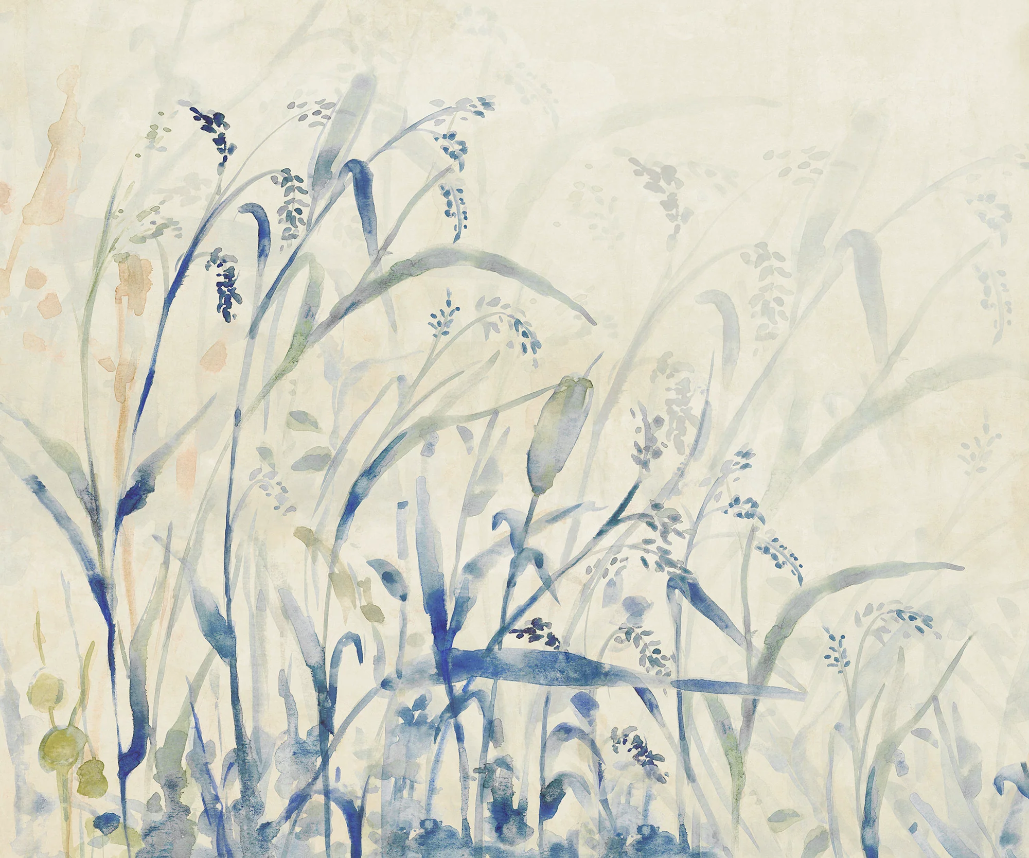 Aquarel Field Mural Wallpaper - Image 2