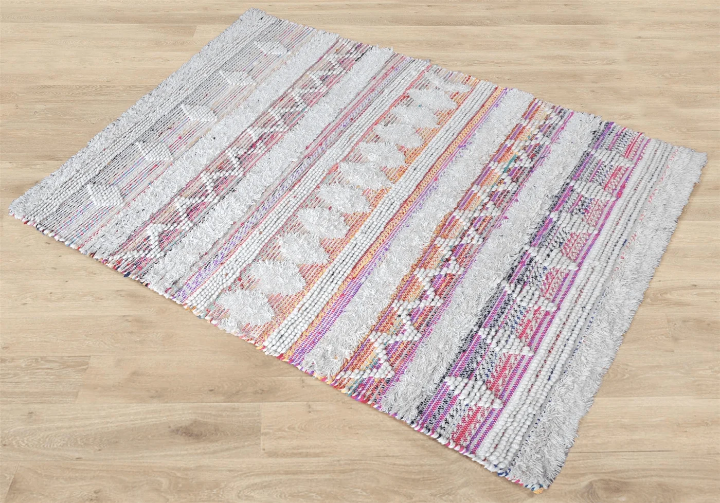 Hyrax Recycled Fabric & Wool Rug - Image 6