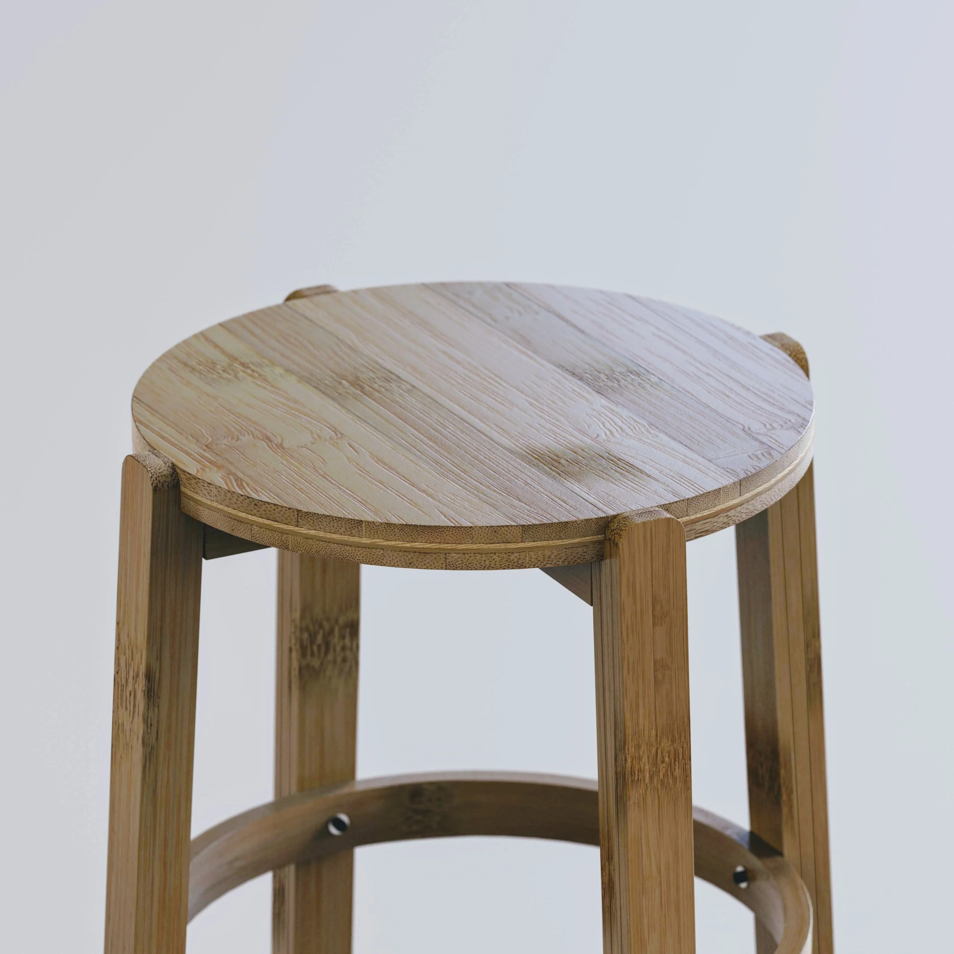 Baar Bamboo Stool - Image 3