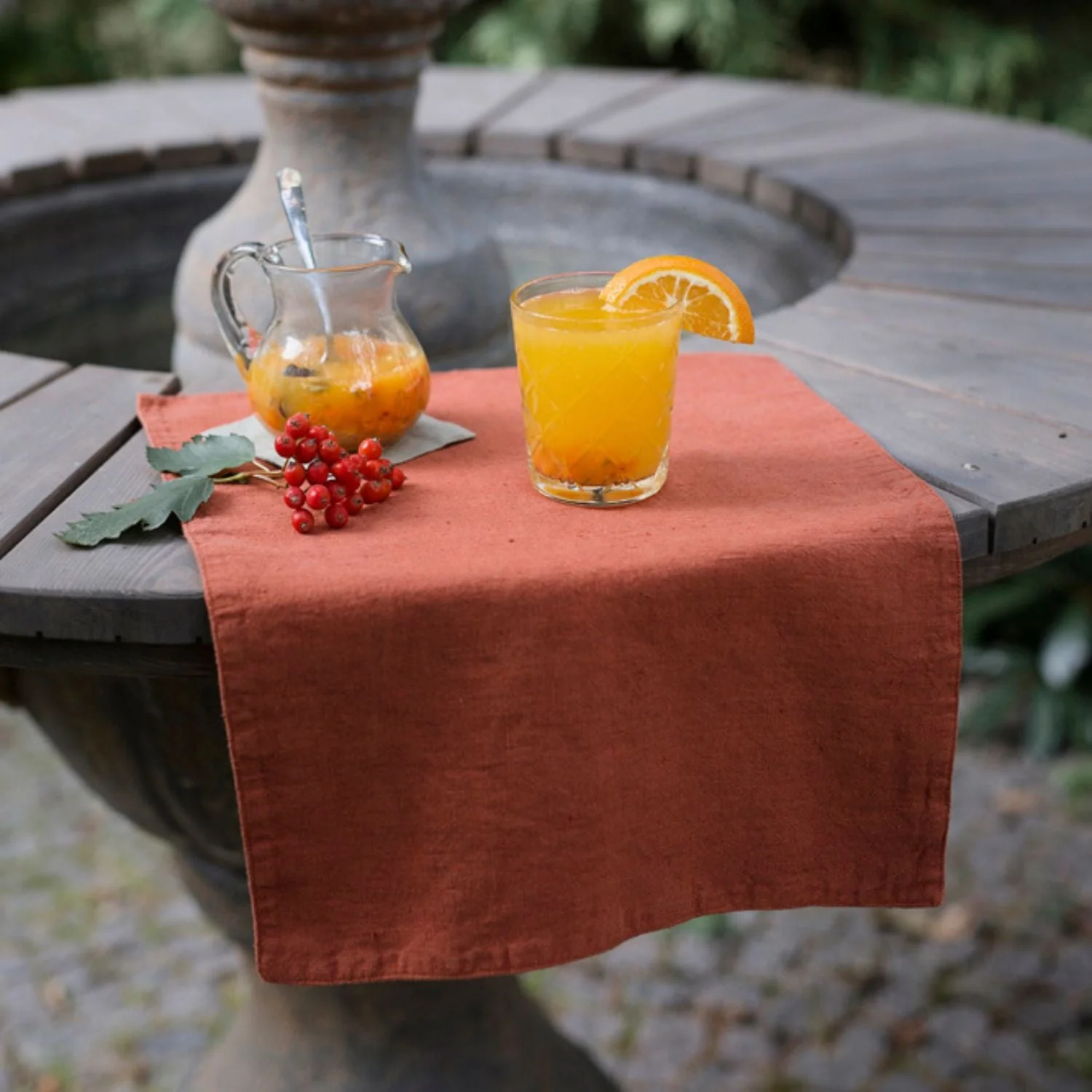 Baked Clay Linen Placemat - Image 3