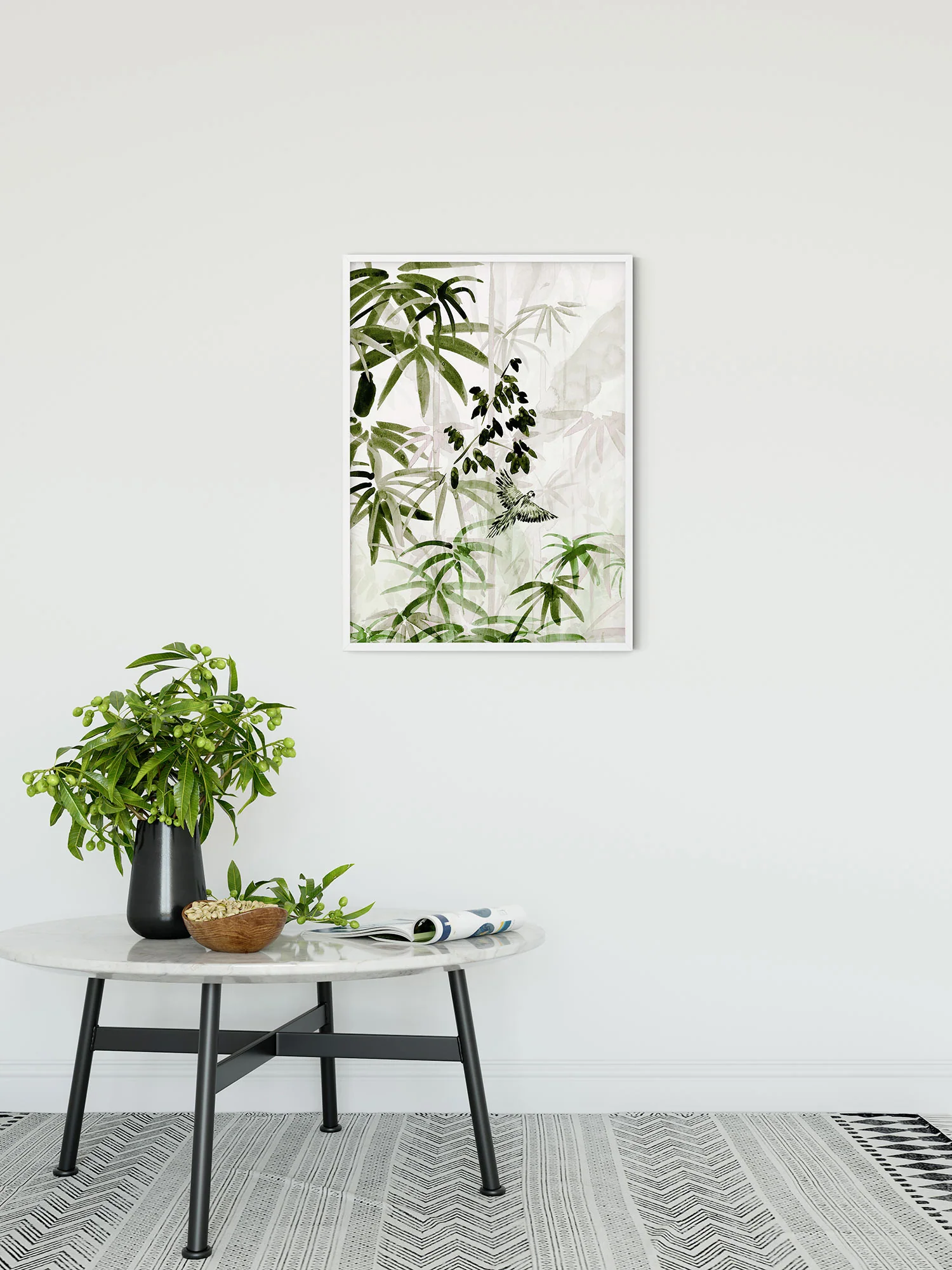 Bamboo Forest Art Poster - Image 4