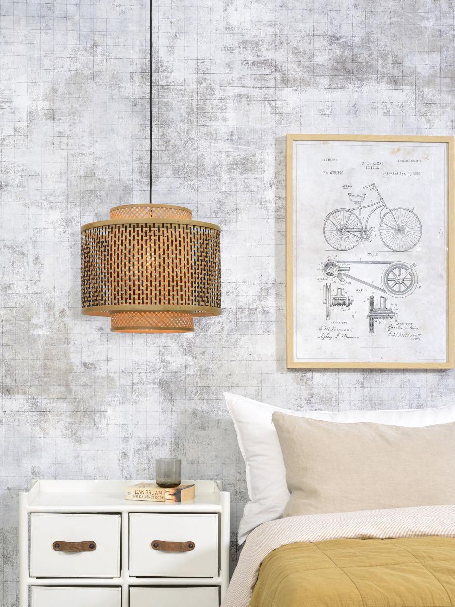 Bhutan Bamboo Pendant Light - Image 6