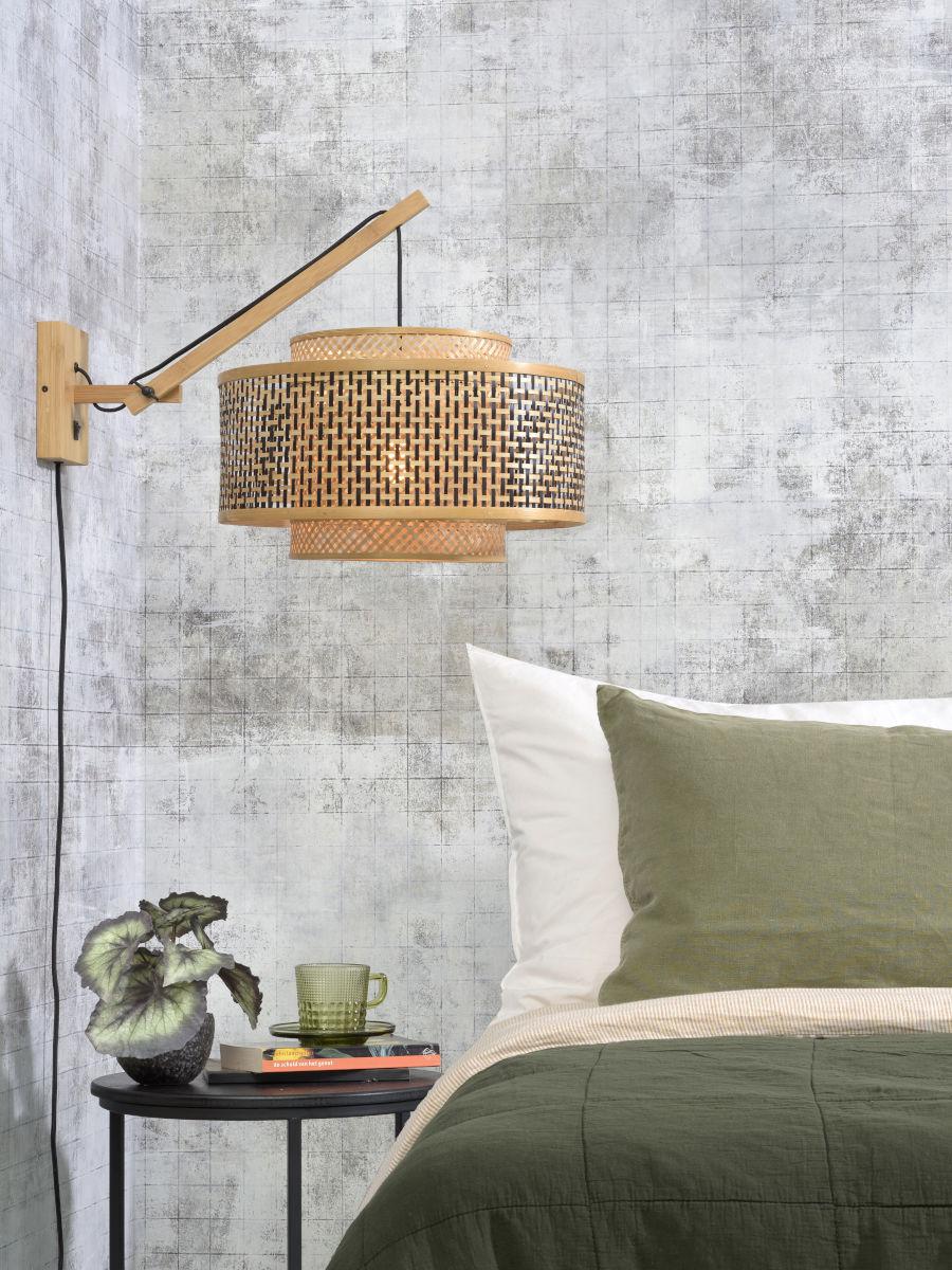 Bhutan Bamboo Wall Light - Image 2