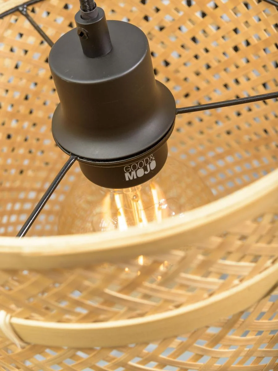 Bhutan Bamboo Wall Light - Image 8