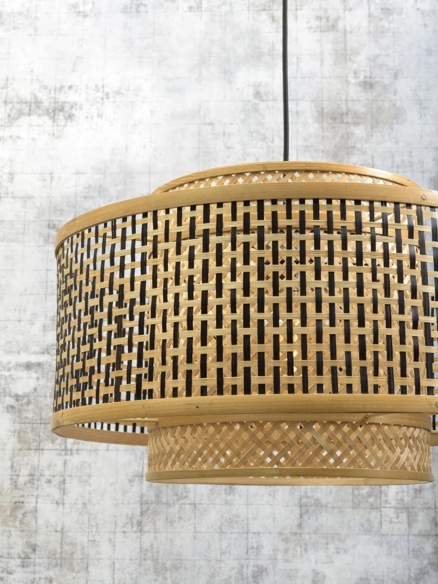 Bhutan Bamboo Wall Light (Long Arm) - Image 4