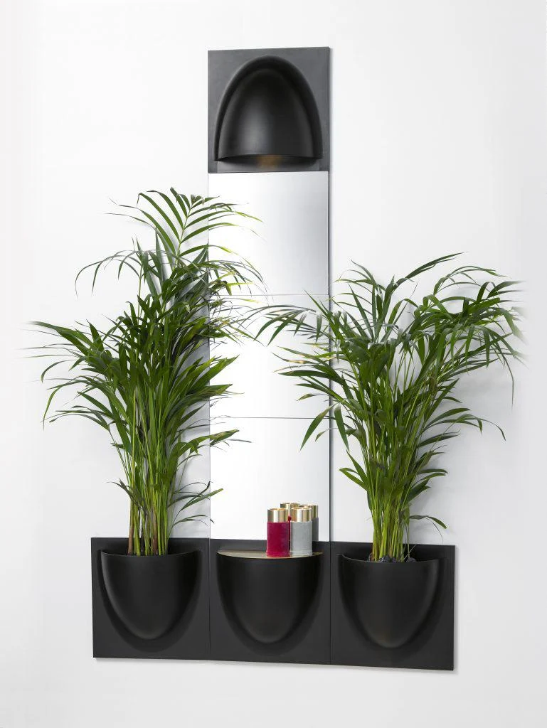 Black VertiPlant Bio Wall Container - Image 2