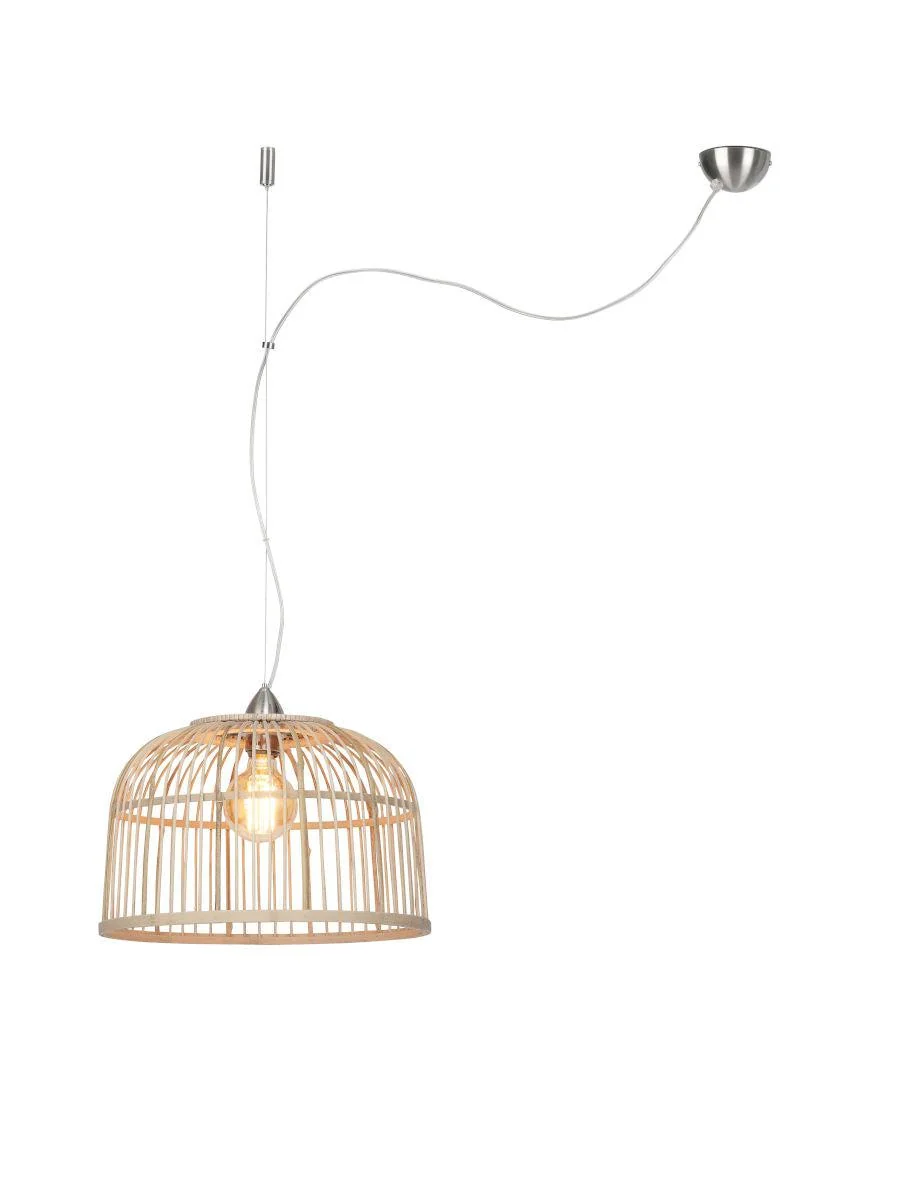Borneo Bamboo Pendant Light - Image 11
