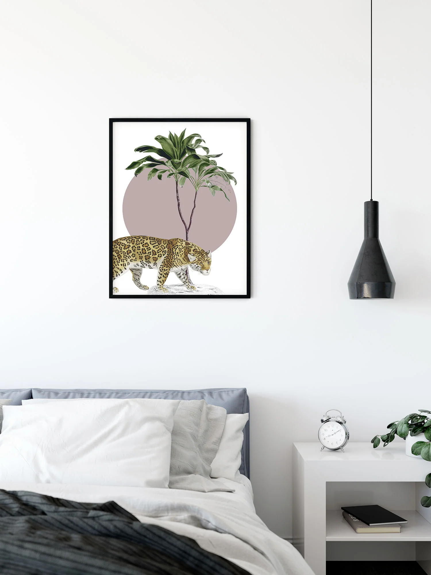 Botanical Garden Jaguar Art Poster - Image 3