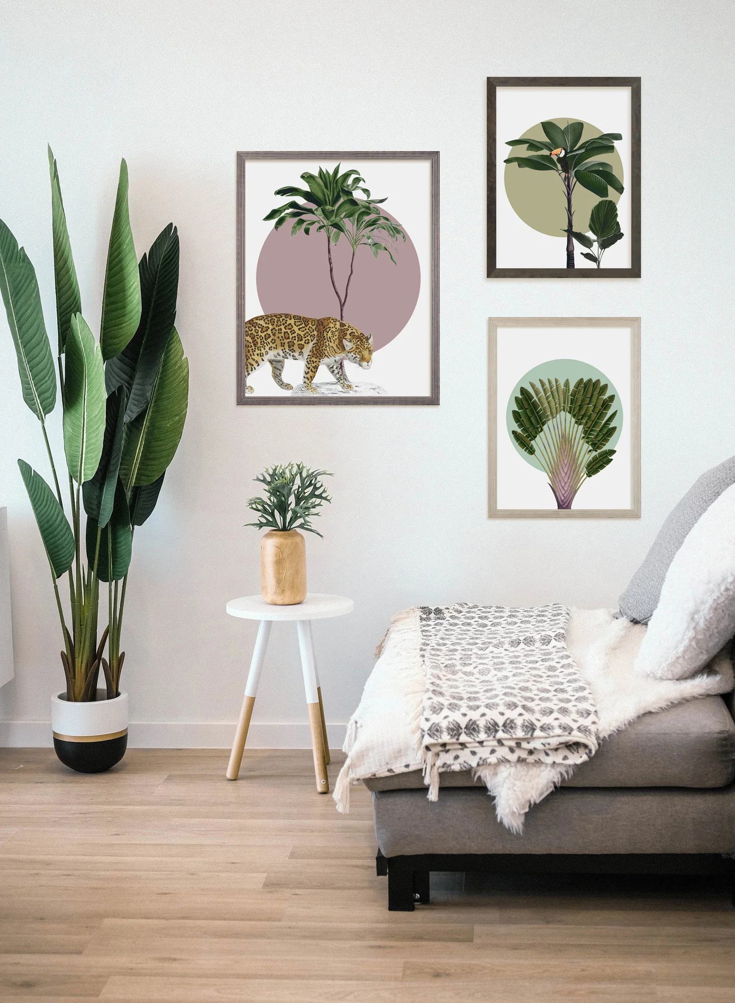 Botanical Garden Palmtree Art Poster - Image 3