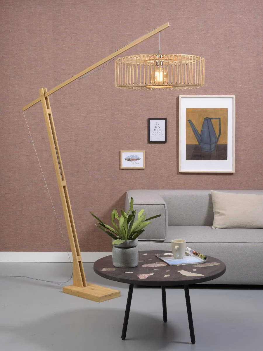 Bromo Columnar Bamboo Floor Light - Image 24