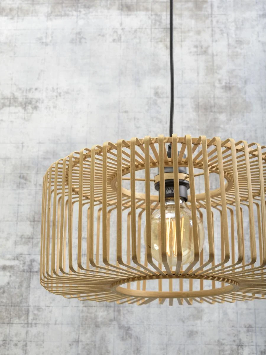 Bromo Columnar Bamboo Pendant Light - Image 6