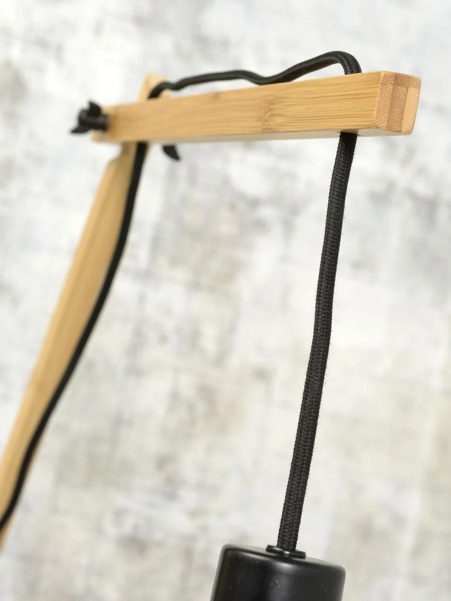 Bromo Columnar Bamboo Wall Light (Long Arm) - Image 8