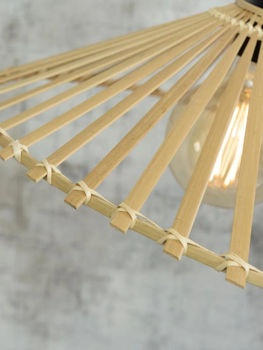 Bromo Pyramidal Bamboo Ceiling Light - Image 5