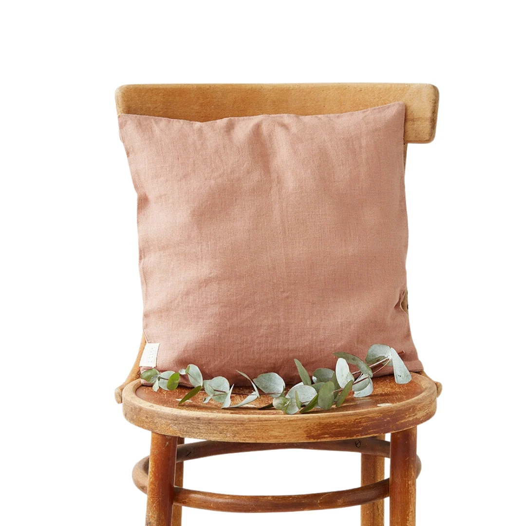 Cafe Creme Linen Cushion Cover