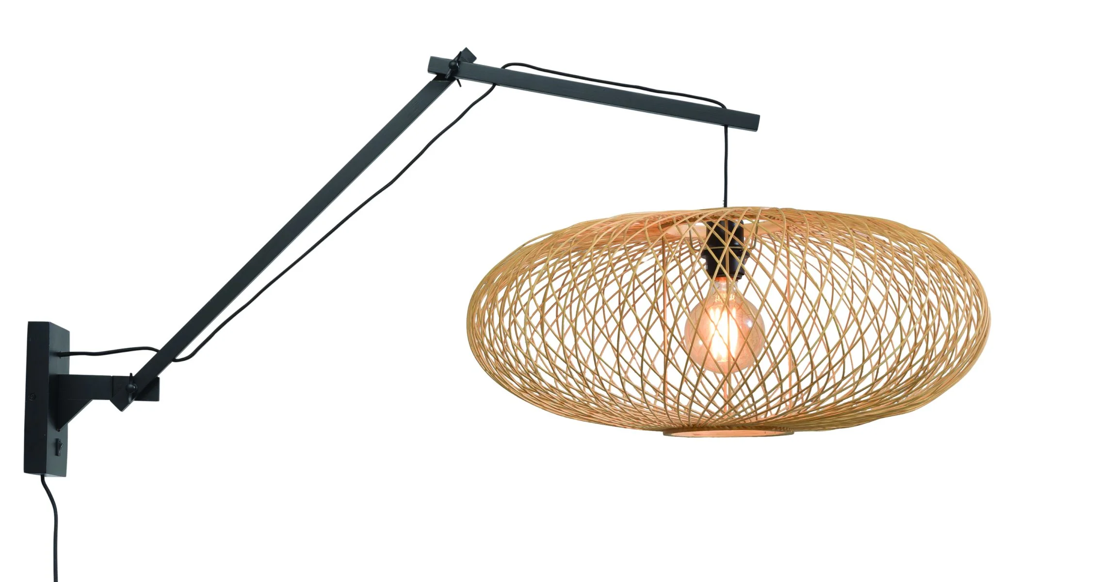 Cango Bamboo Wall Light (Long Arm) - Image 18