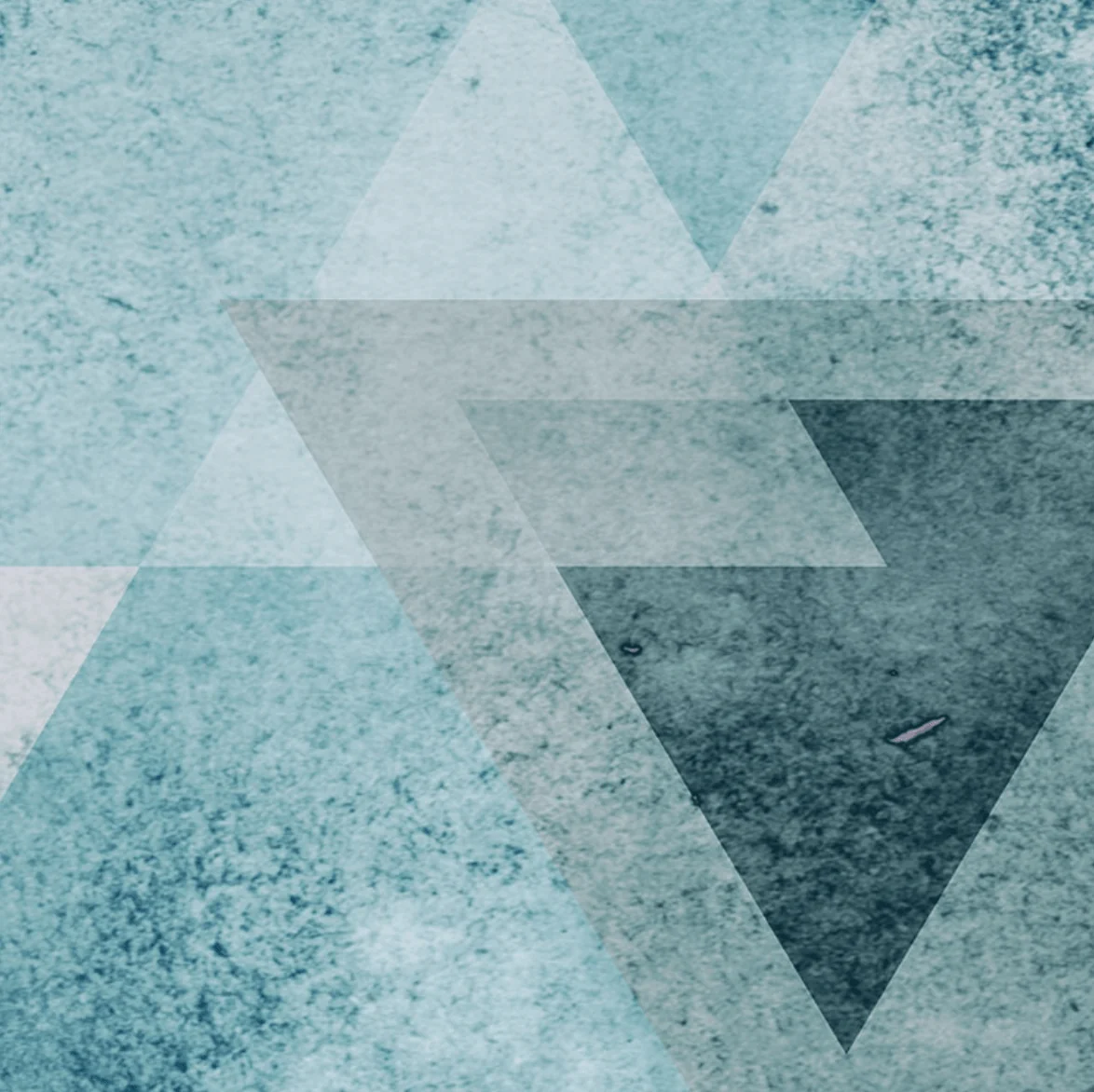 Cerulean Prisms Circle Wallpaper (Self-Adhesive) - Image 7