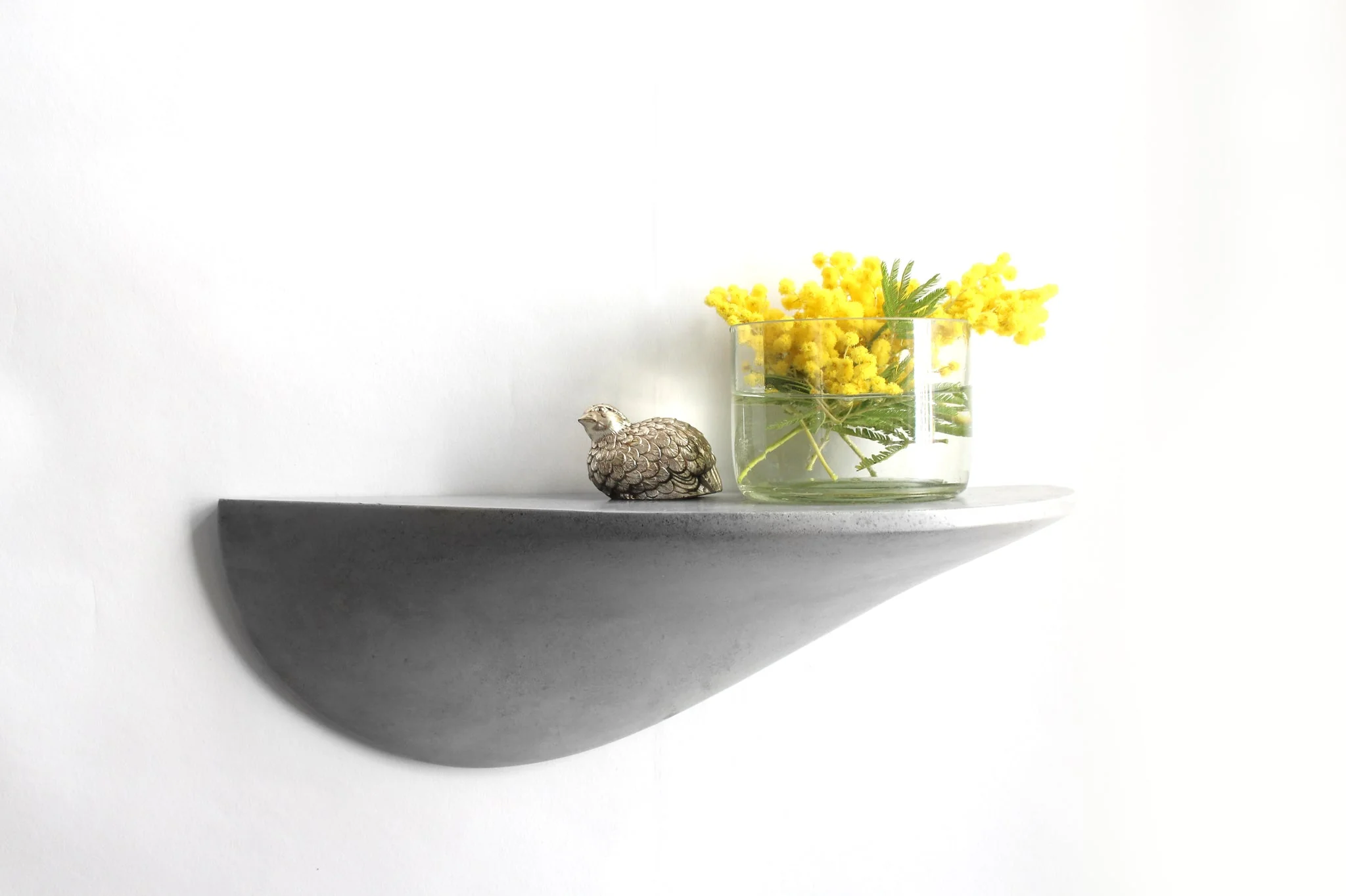 Concrete Curved Wall Shelf - Image 44