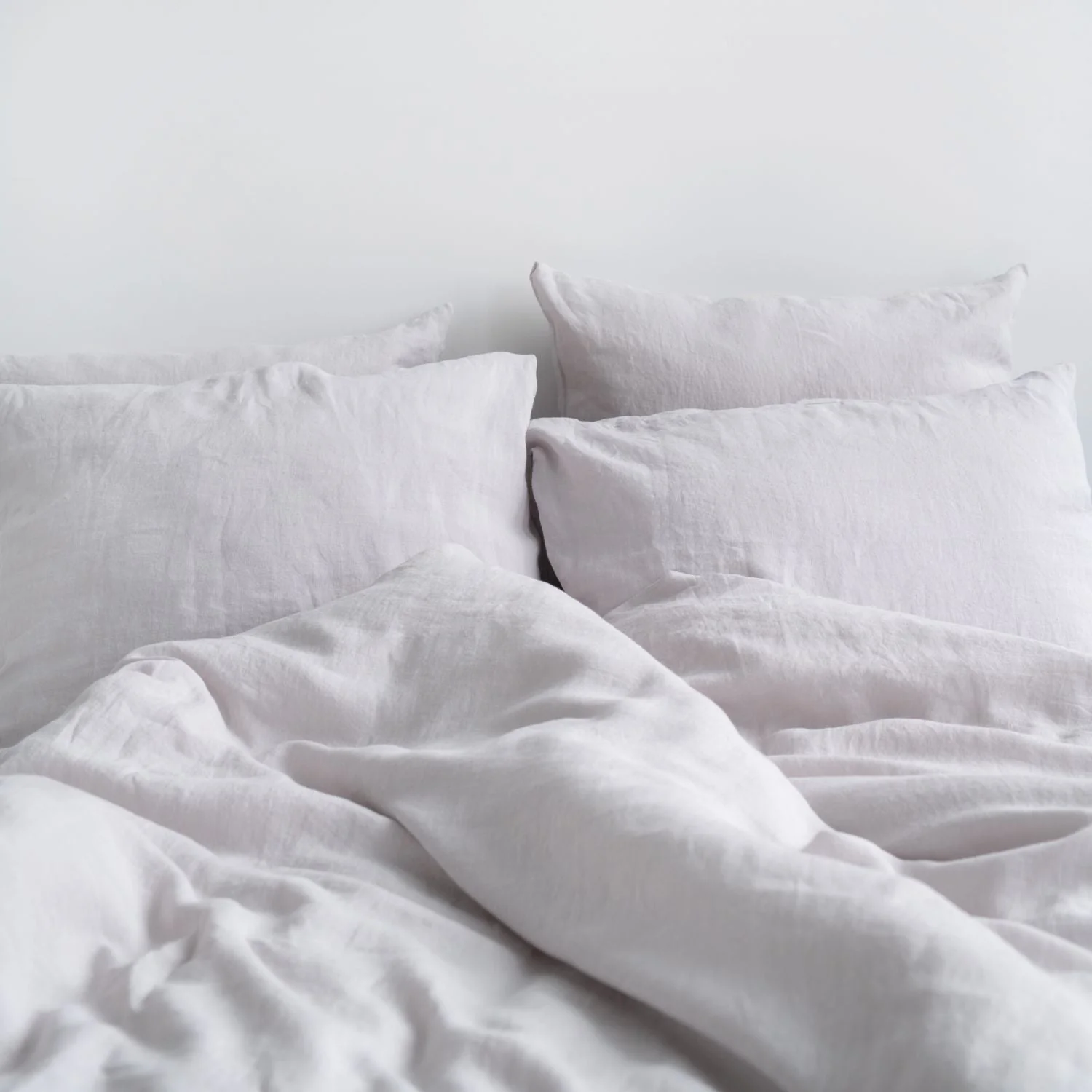 Silver Linen Duvet Cover Set - Image 8