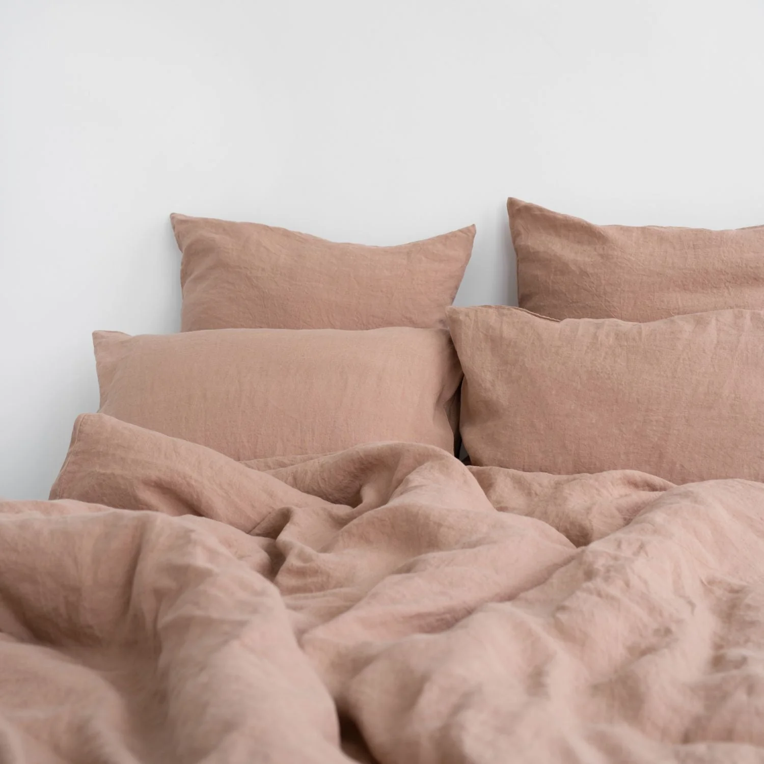 Cafe Creme Linen Duvet Cover Set - Image 14