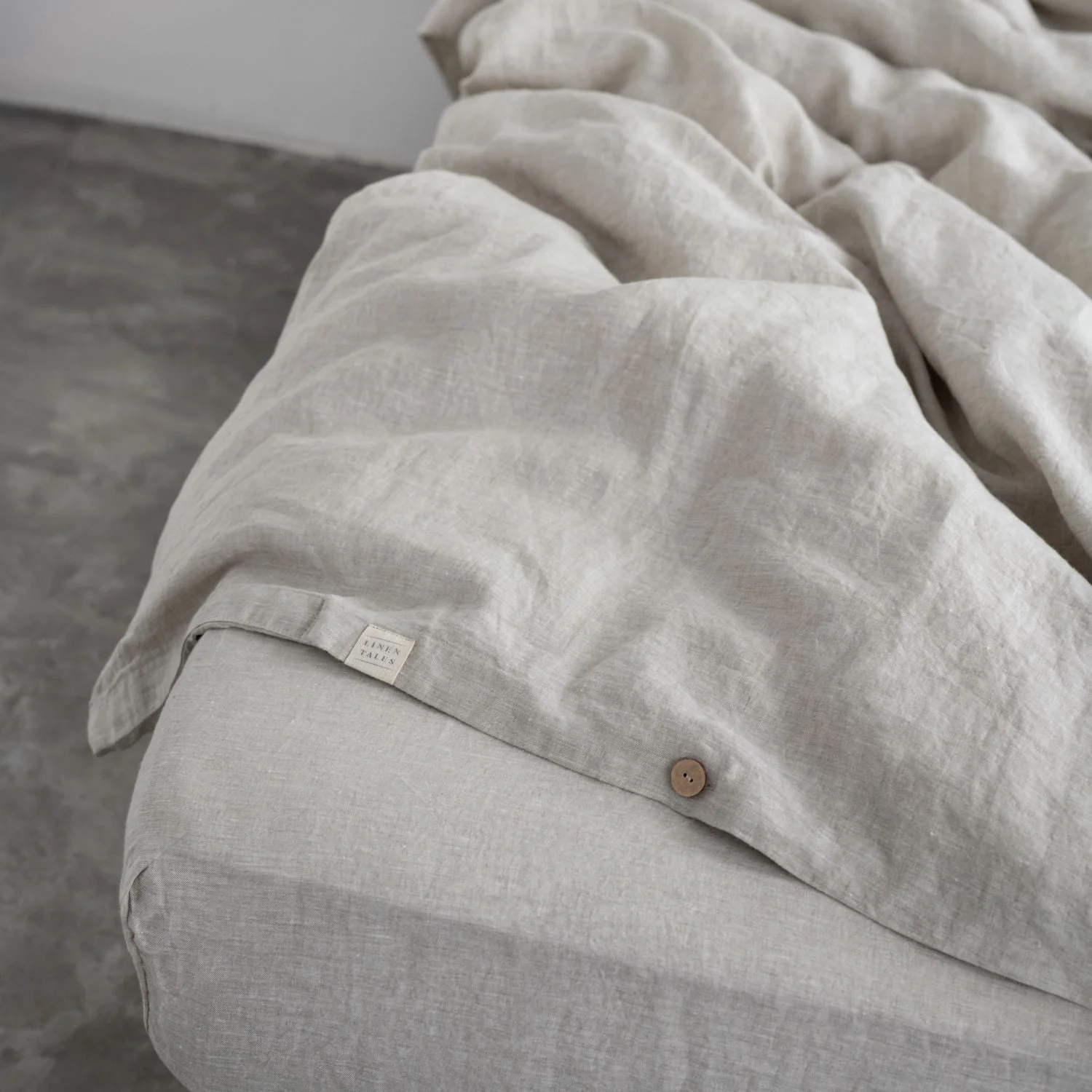Melange Linen Duvet Cover Set - Image 8