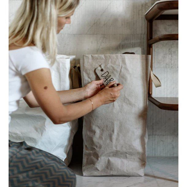 Grey Lapo Laundry Bag - Image 4