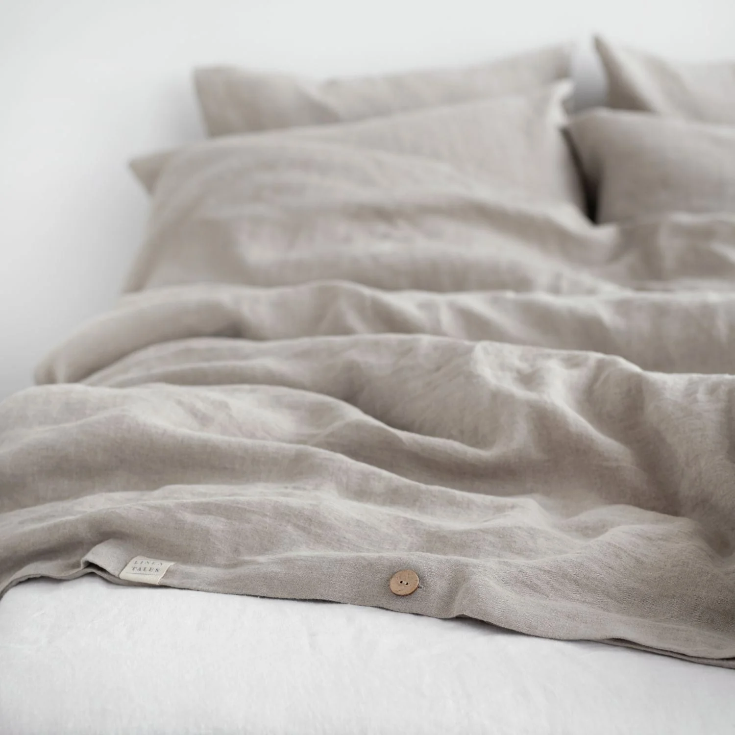 Natural Linen Duvet Cover Set - Image 10