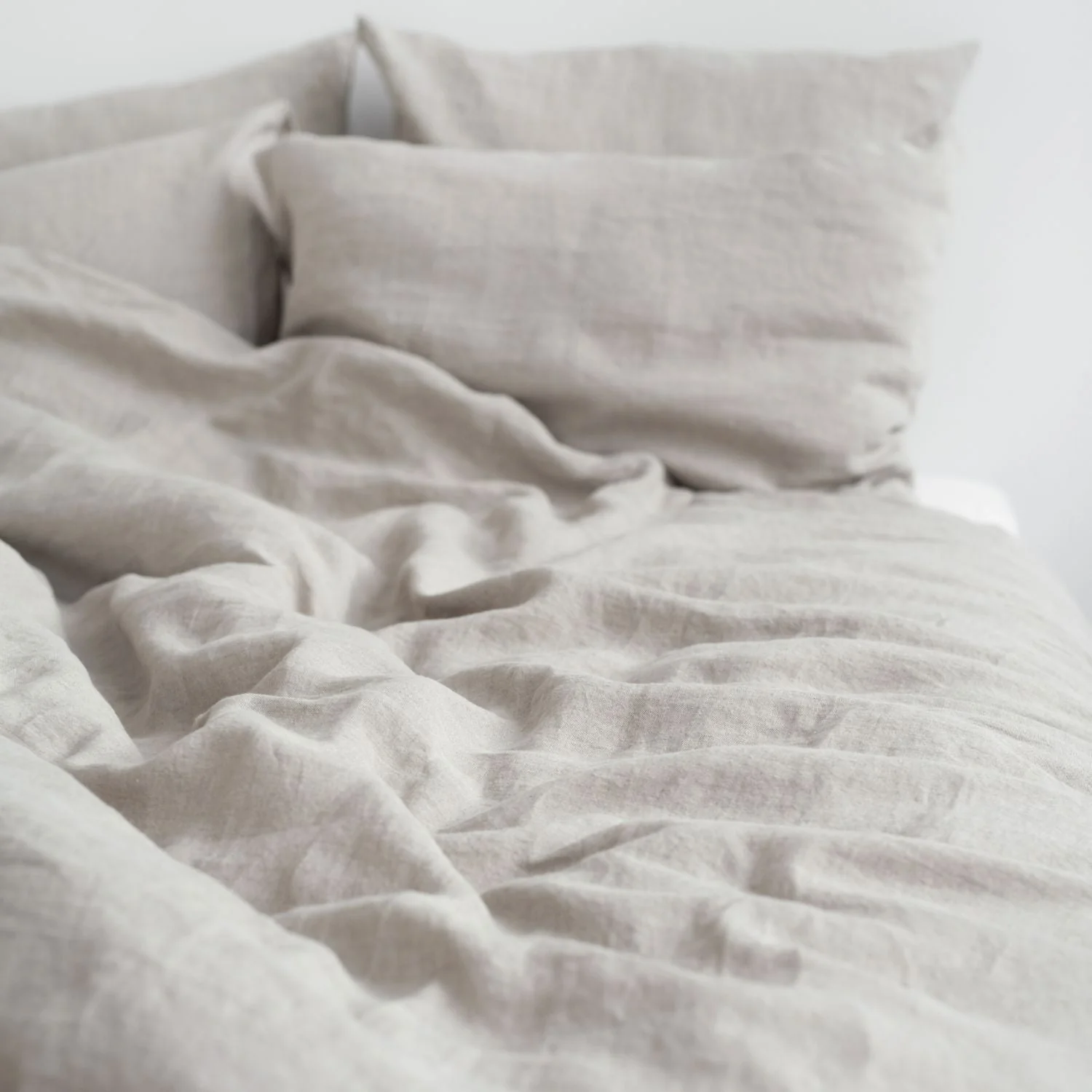 Natural Linen Duvet Cover Set - Image 9