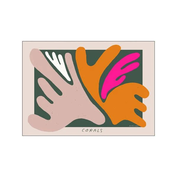 Madelen - Corals Original Artist Poster - Image 2