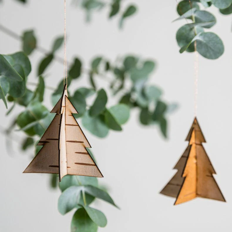 Birch Bark Ice Cone Decorations - Image 5