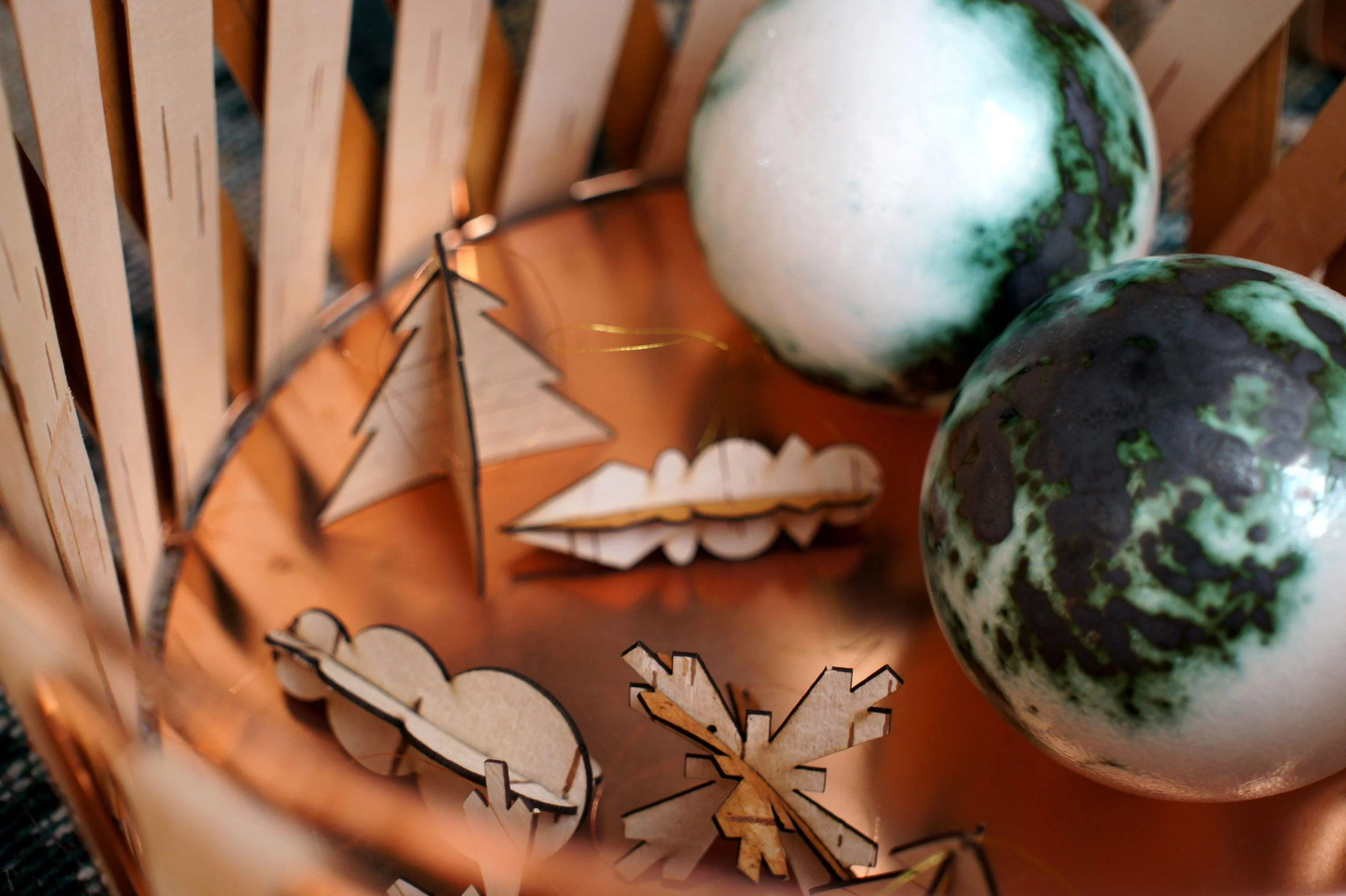 Birch Bark Ice Cone Decorations - Image 6