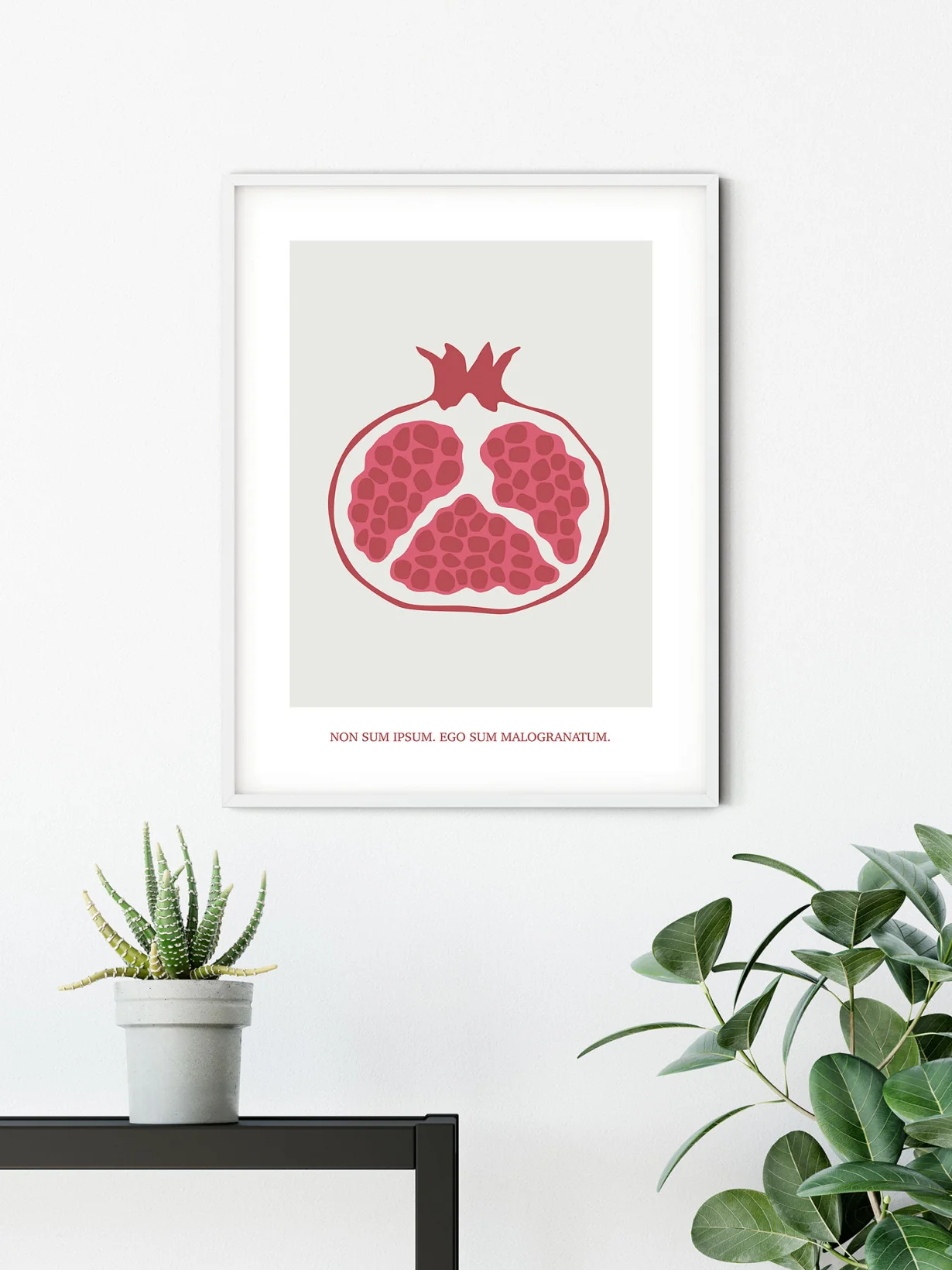 Cultivated Pomegranate Art Poster - Image 4
