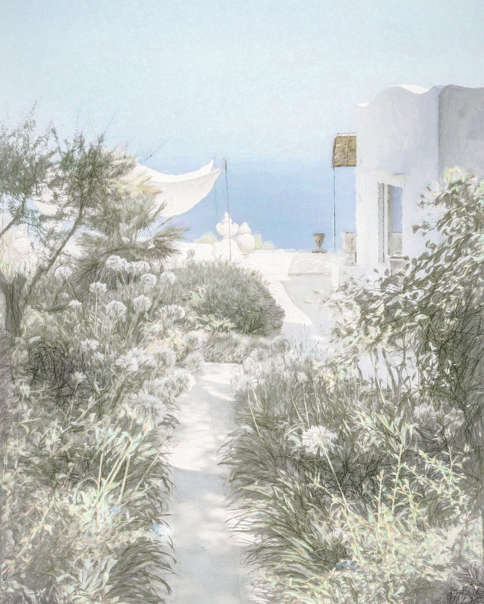 Côte d’Azur Mural Wallpaper - Image 2