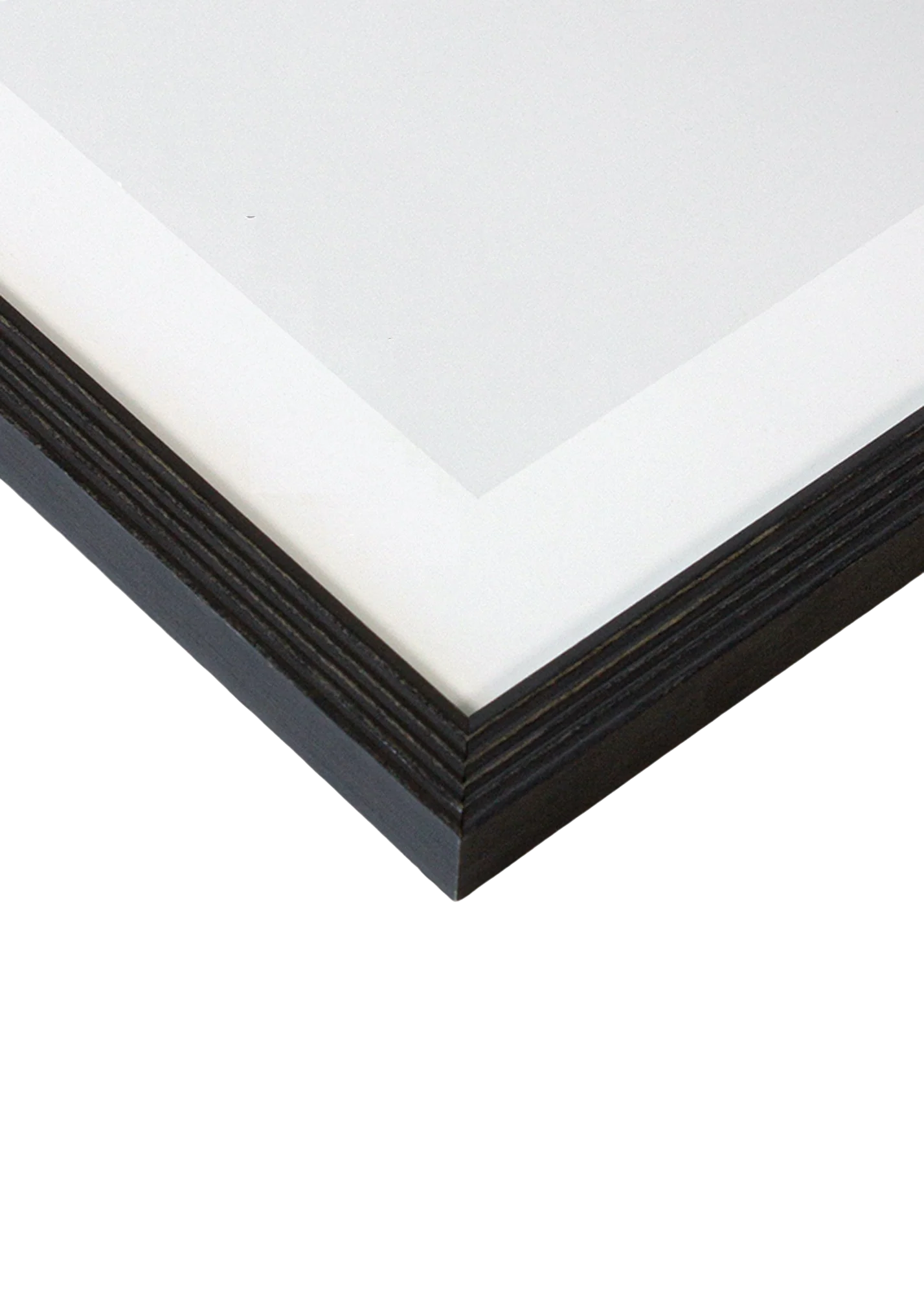 Country Black Wood Frame