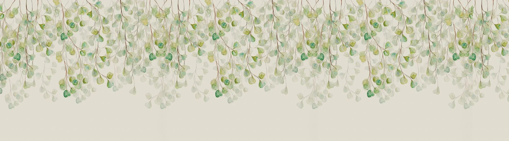 Douche de Feuilles Mural Wallpaper - Image 3