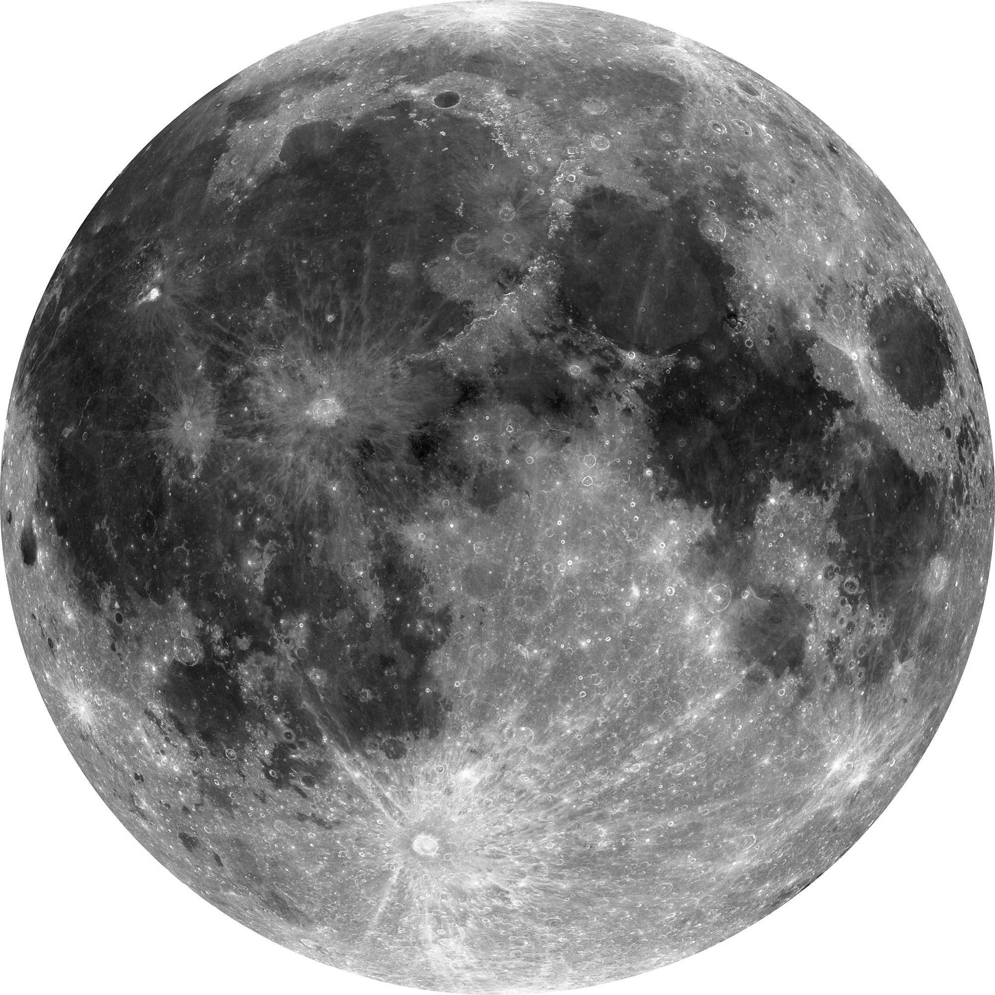 Earth's Moon Circle Wallpaper (Self-Adhesive) - Image 3