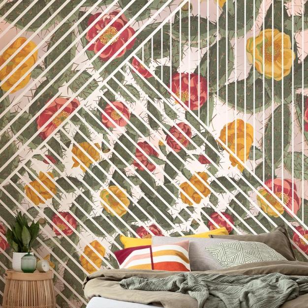 Cactus Wallpaper Mural - Image 3