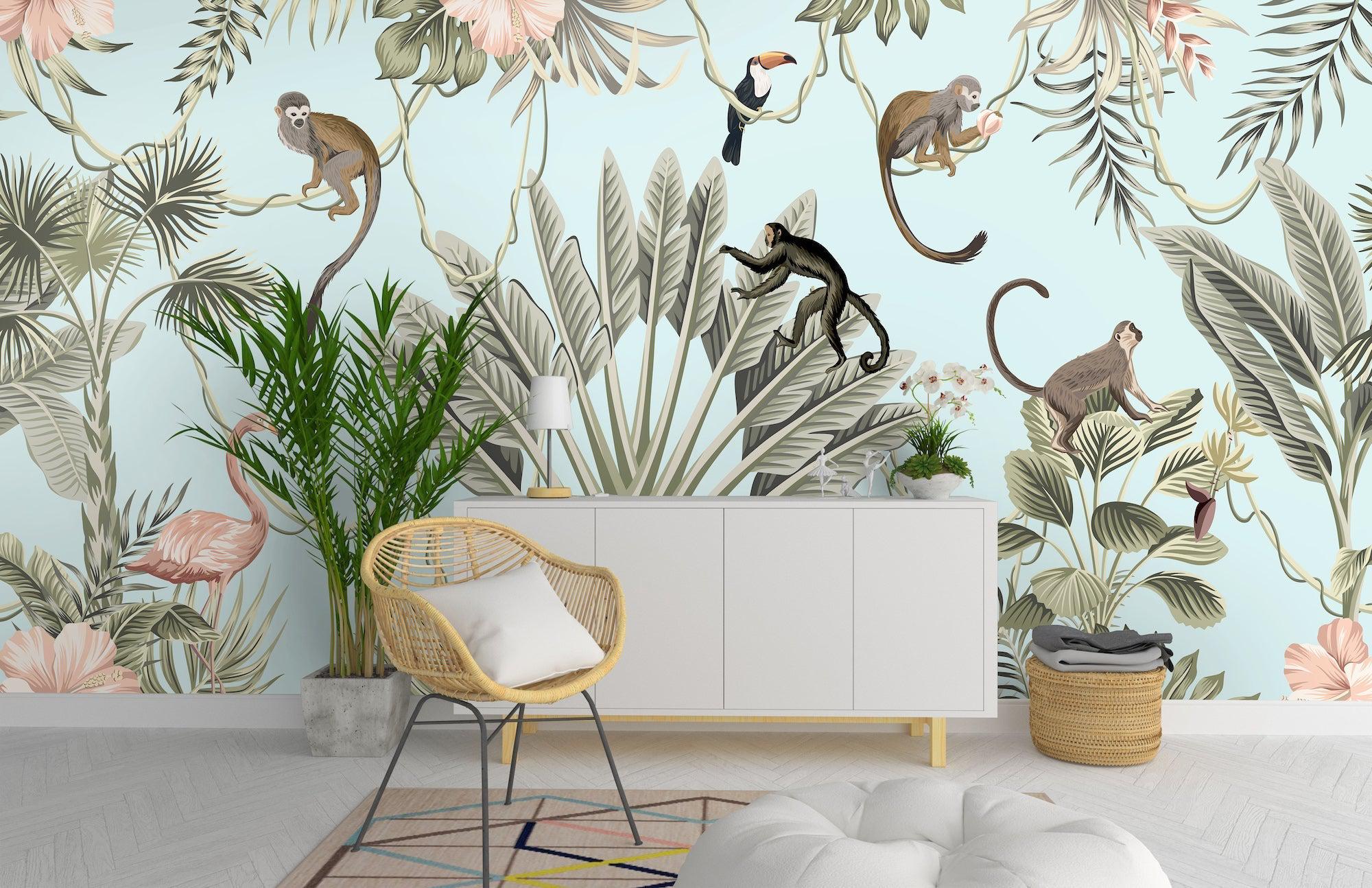 Sky Forest Mural Wallpaper - Image 4