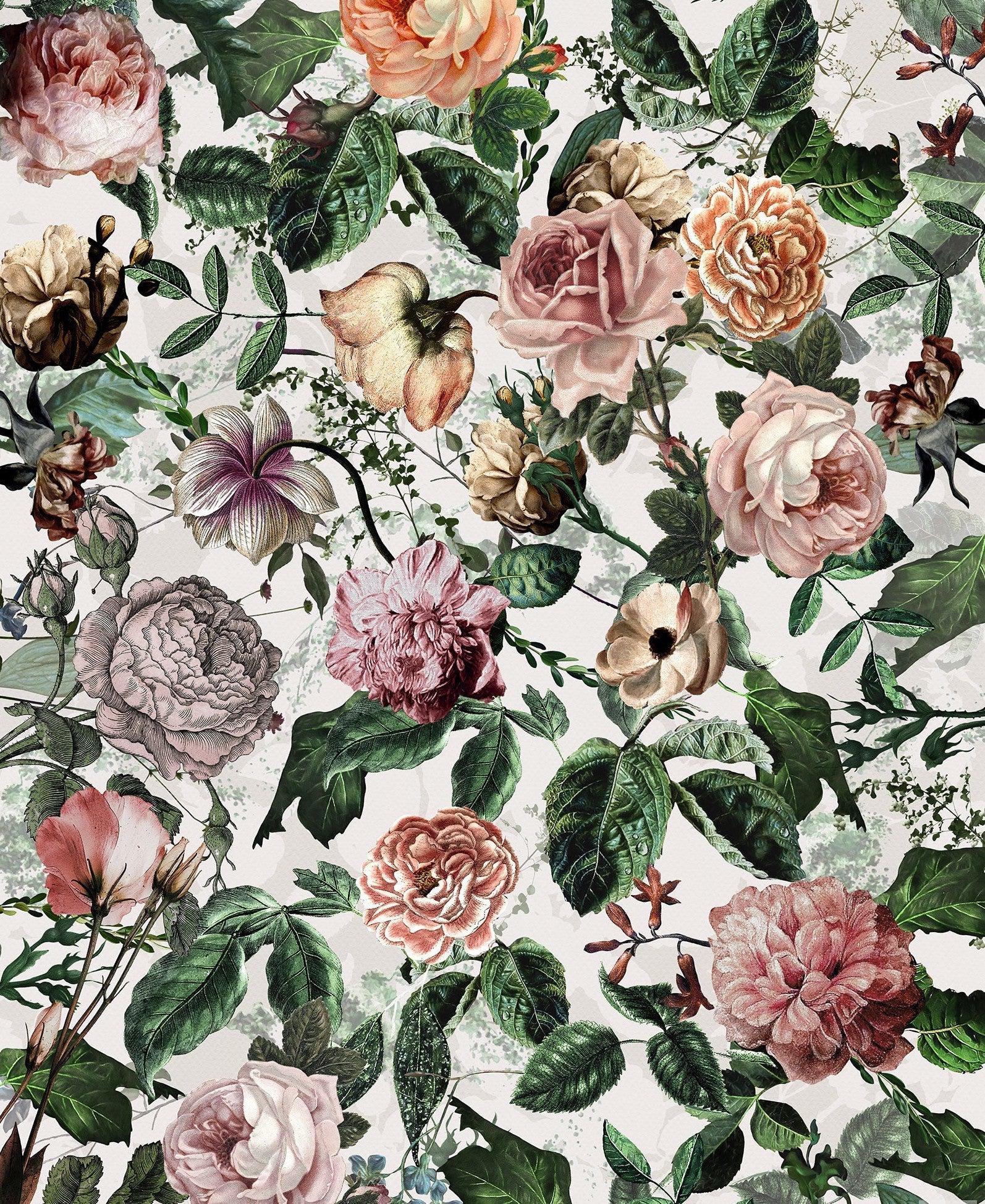 Full Blooms Mural Wallpaper - Image 2
