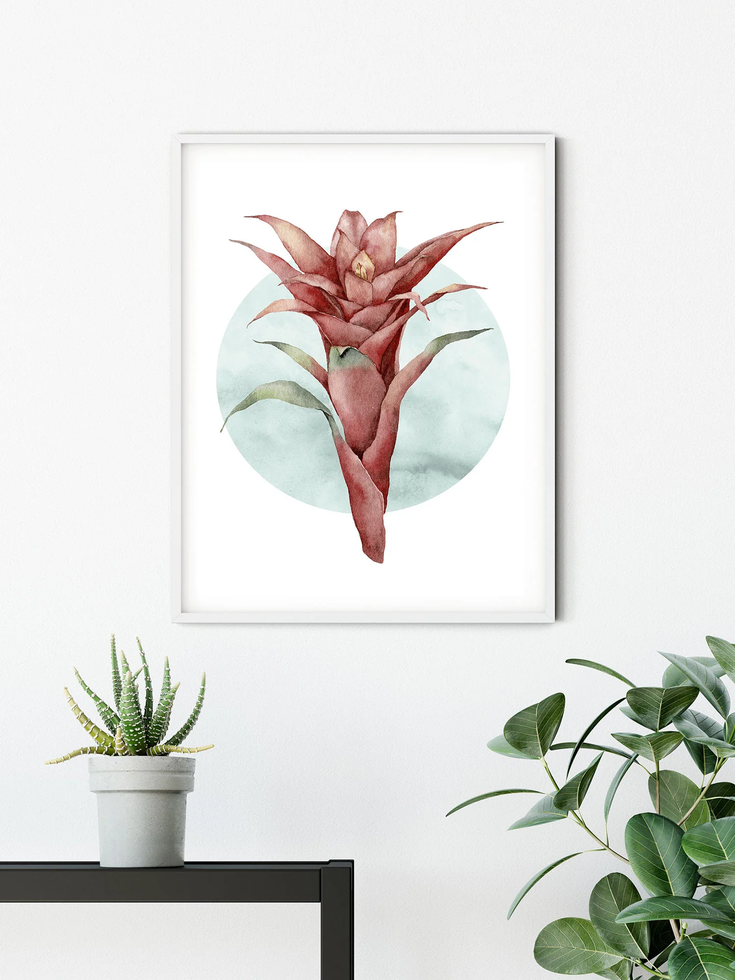 Funky Flower Art Poster - Image 5