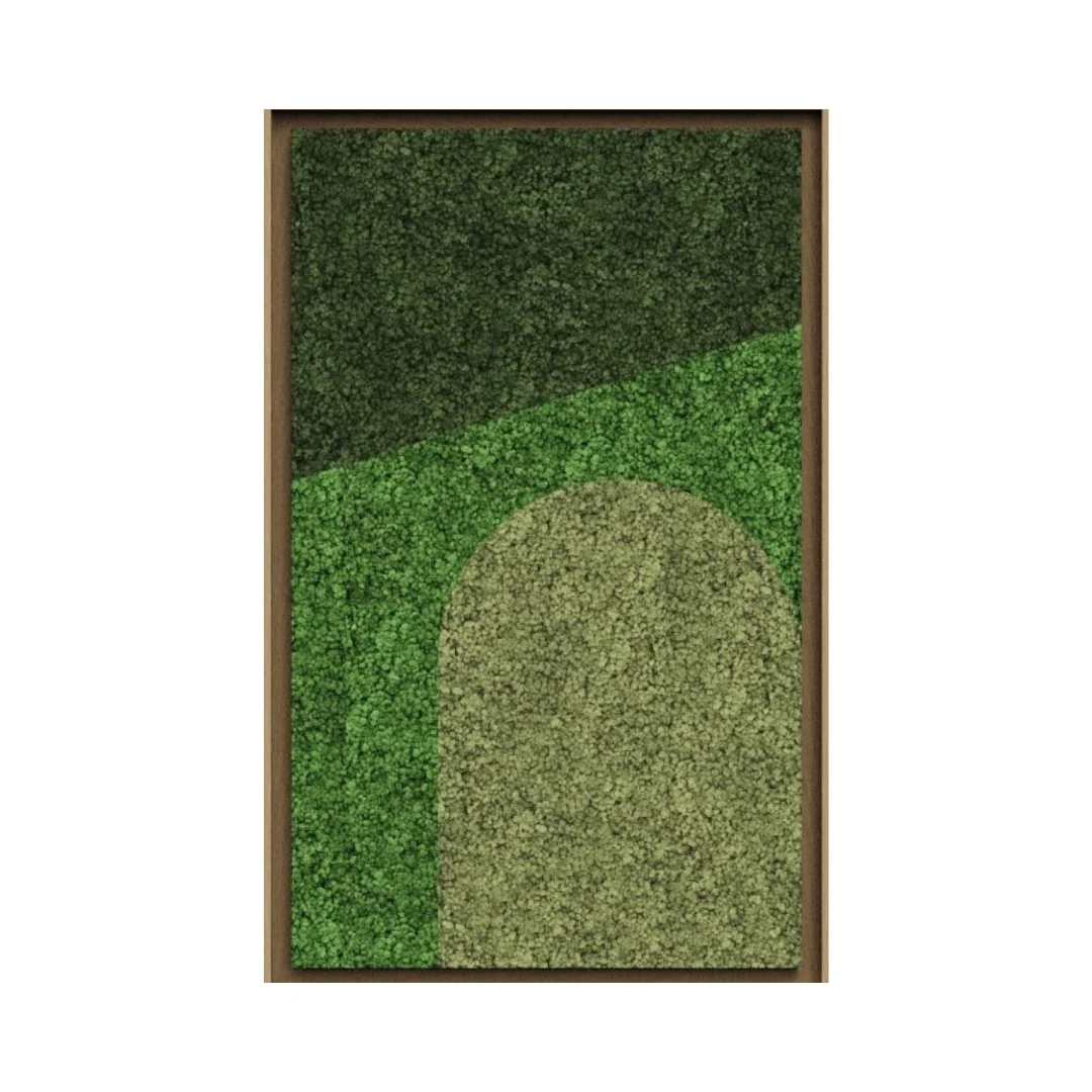 Geometric Framed Moss Wall Art (Series E) - Image 7