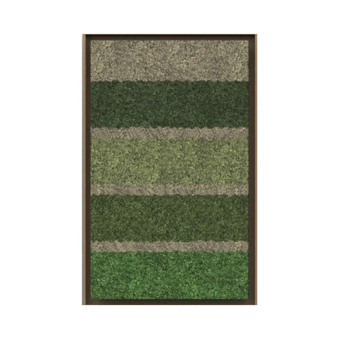Geometric Framed Moss Wall Art (Series G) - Image 3