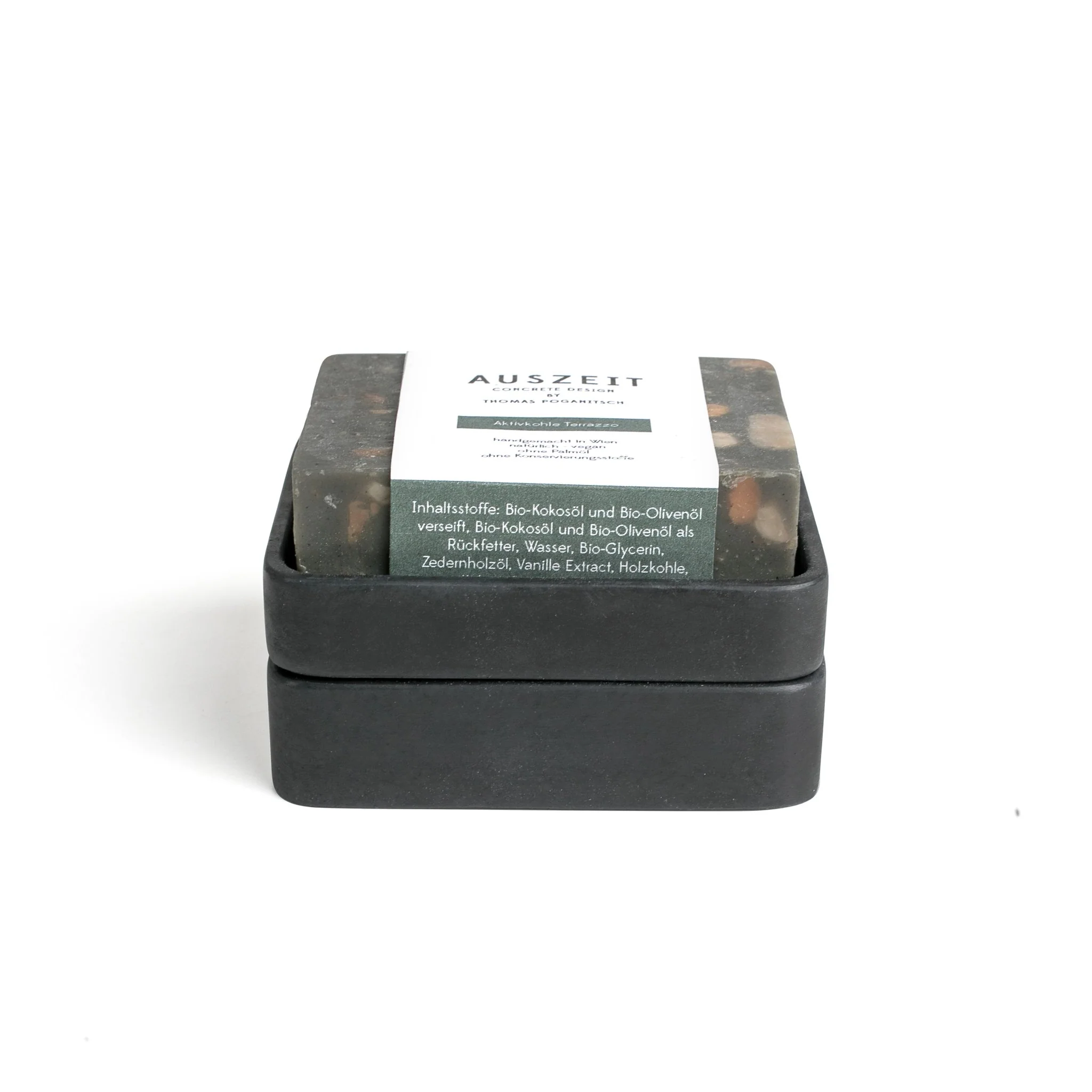 Grey Concrete Soap Stand w/ Vegan Soap - Image 12