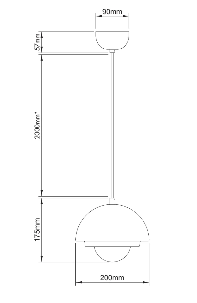 Gura Ceramic Hanging Light - Image 22