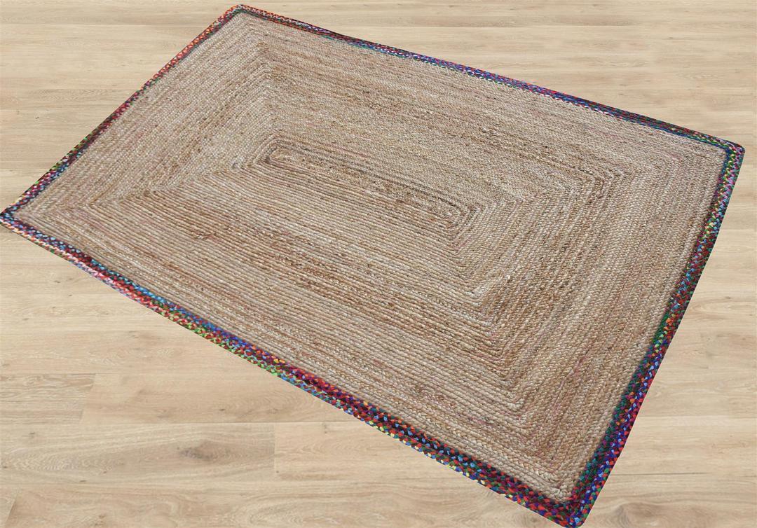 Haruno Hemp & Recycled Fabric Rug - Image 7
