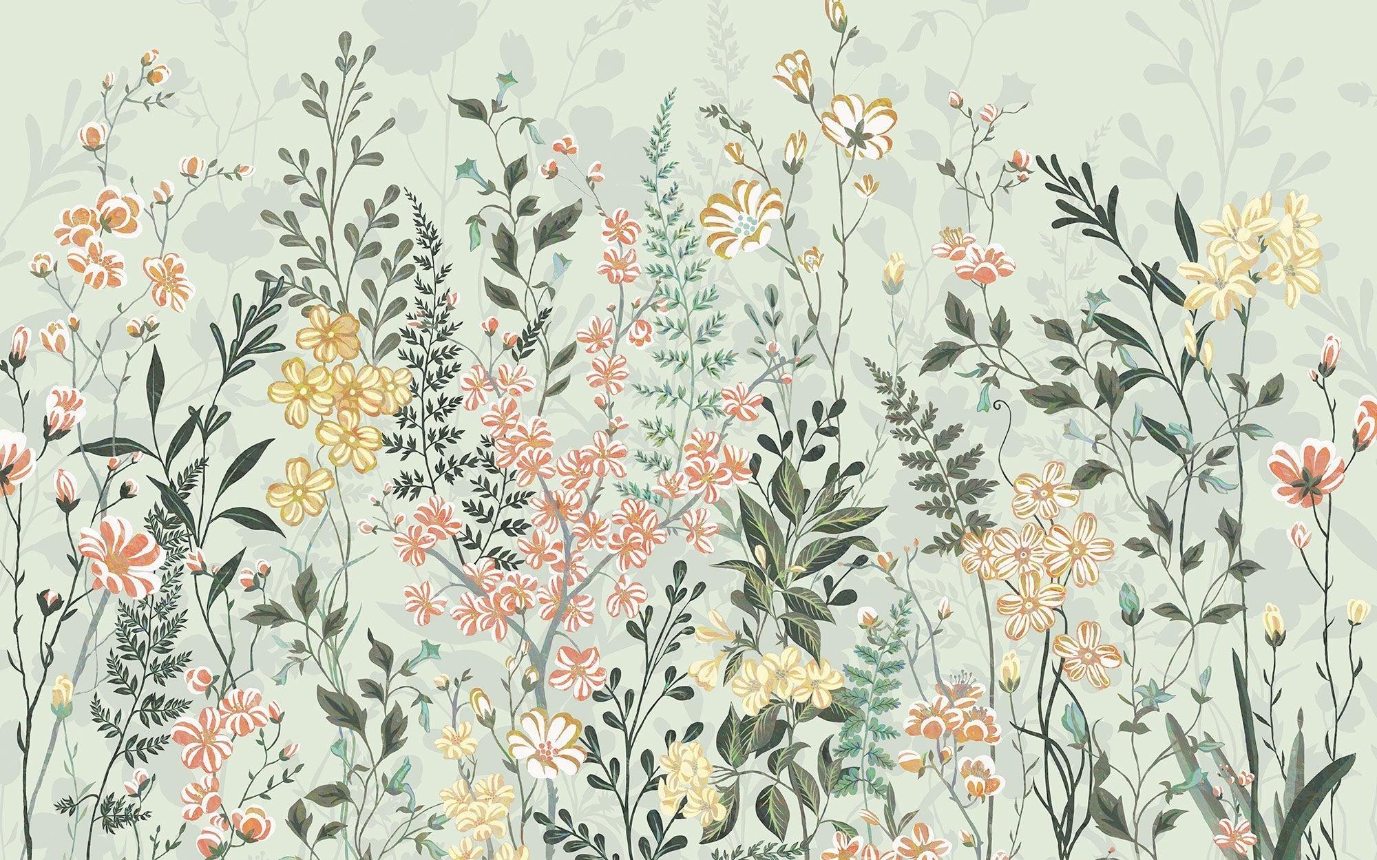 Hay Meadow Mural Wallpaper - Image 2